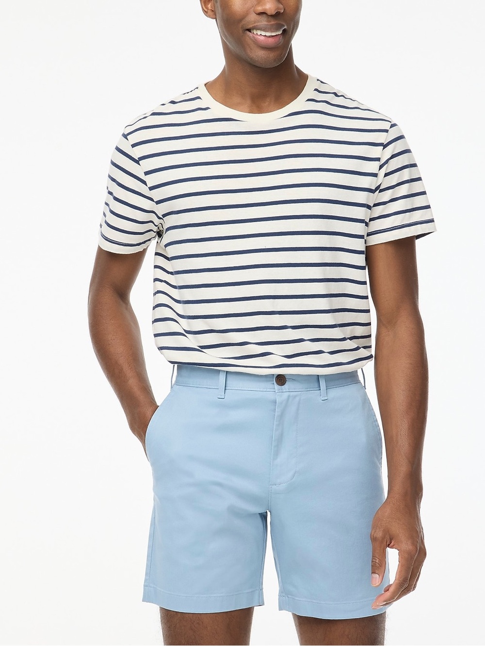 J. Crew Factory light blue men’s Chino shorts